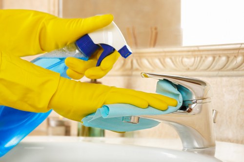 Staff training in professional carpet cleaning methods